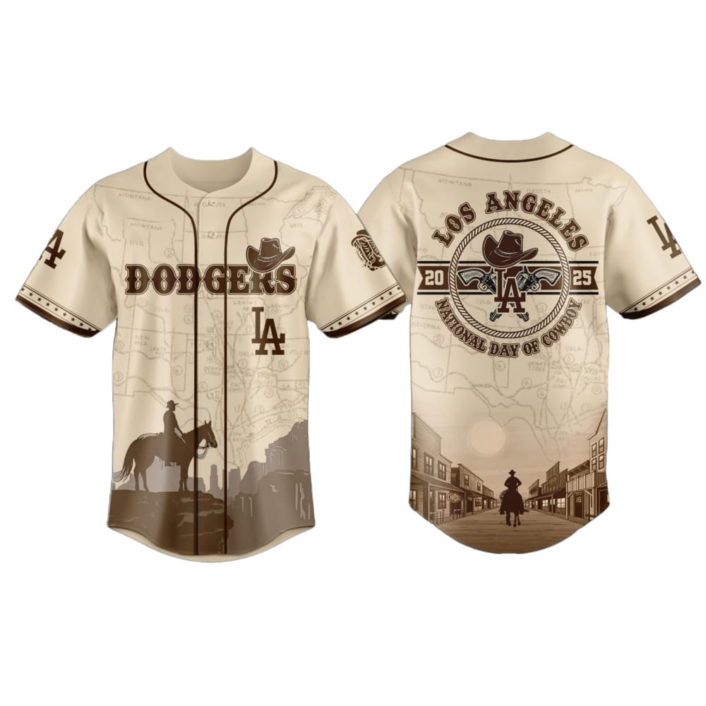 2025 Dodgers National Day Of Cowboy Jersey 2025 Dodgers National Day Of Cowboy Jersey