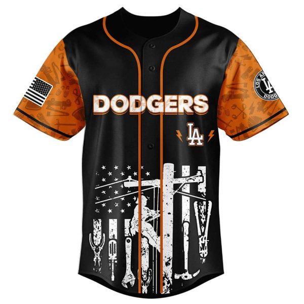 2025 Dodgers National Lineman Appreciation Day Jersey