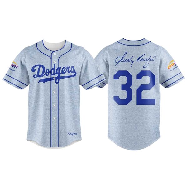 2025 Dodgers Sandy Koufax Brooklyn Signature Jersey