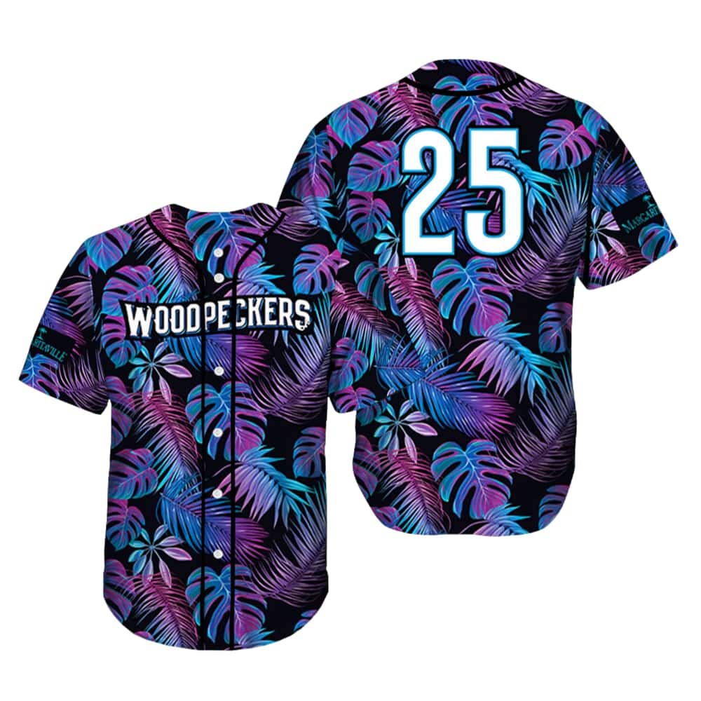 2025 Fayetteville Woodpeckers Margaritaville Night Jersey Giveaway 2025 Fayetteville Woodpeckers Margaritaville Night Jersey Giveaway