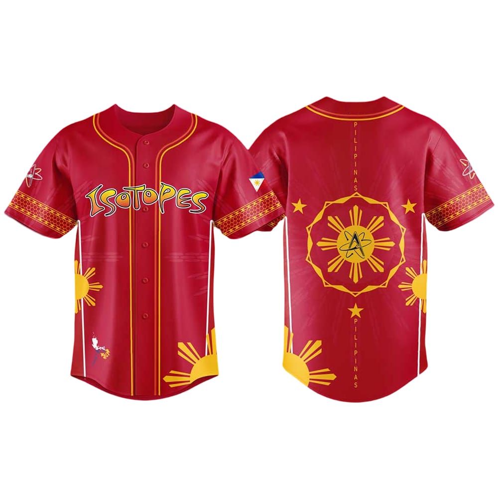 2025 Isotopes Filipino Heritage Night Jersey 2025 Isotopes Filipino Heritage Night Jersey