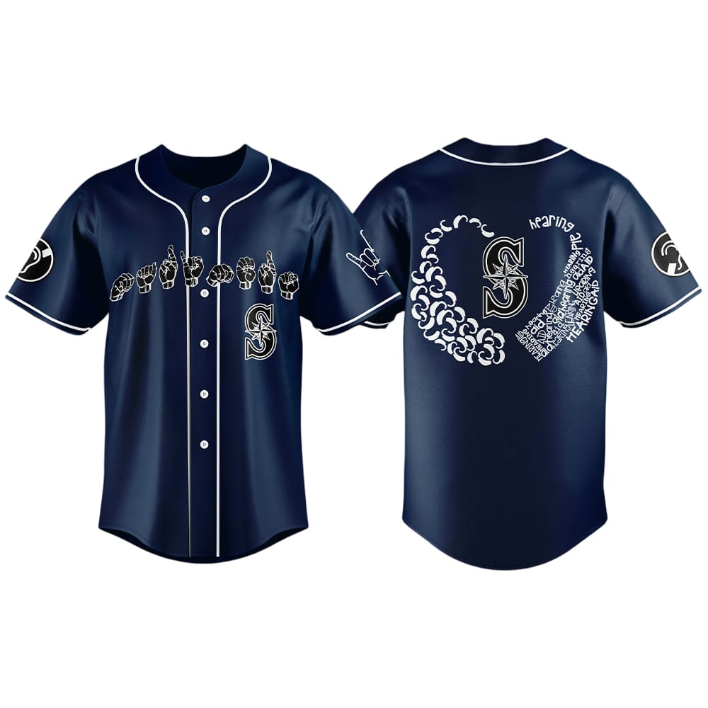 2025 Mariners Deaf and Hard Of Hearing Night Jersey 2025 Mariners Deaf and Hard Of Hearing Night Jersey