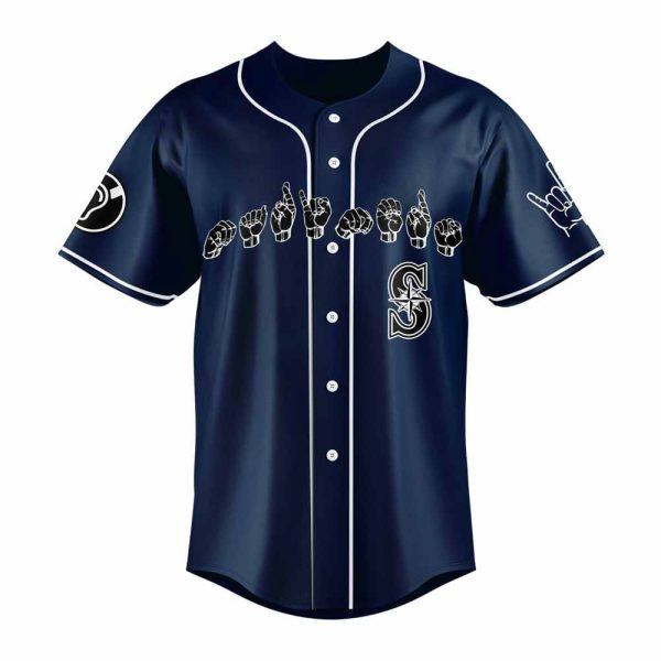 2025 Mariners Deaf and Hard Of Hearing Night Jersey