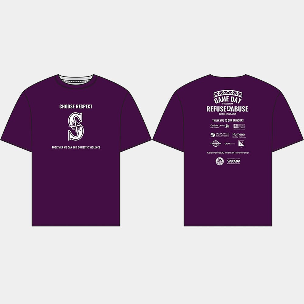 2025 Mariners Refuse To Abuse Day Shirt Giveaway 2025 Mariners Refuse To Abuse Day Shirt Giveaway