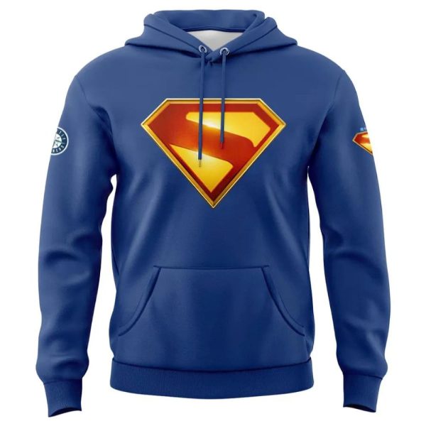 2025 Mariners Superman Night Hoodie