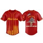2025 Marlins Marine 250th Birthday Jersey