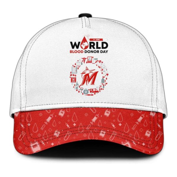 2025 Marlins World Blood Donor Day Jersey