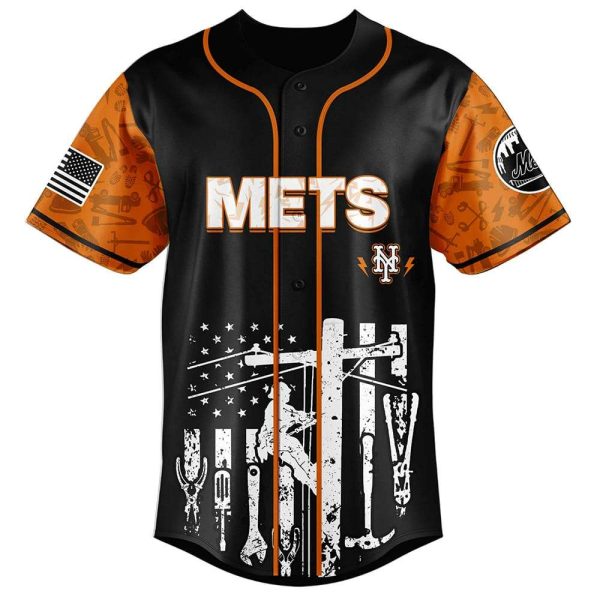 2025 Mets National Lineman Appreciation Day Jersey
