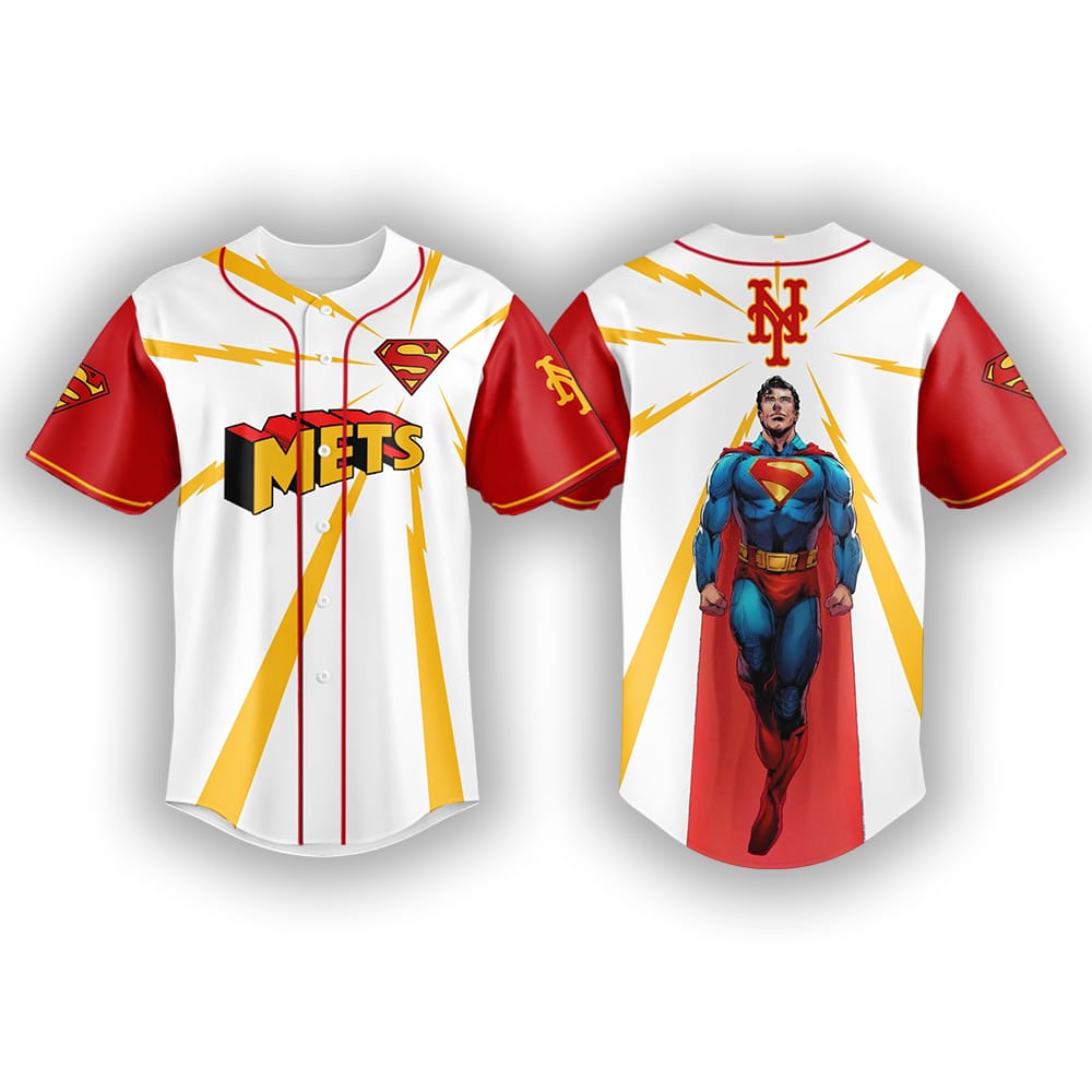 2025 Mets x Superman Man Of Steel Jersey 2025 Mets x Superman Man Of Steel Jersey