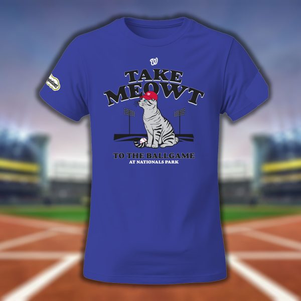 2025 Nationals Take Meowt Shirt Giveaway