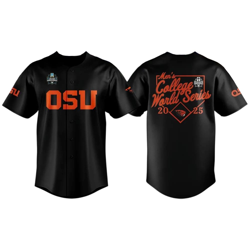 2025 OSU Baseball Mens College World Series Jersey 2025 OSU Baseball Men's College World Series Jersey