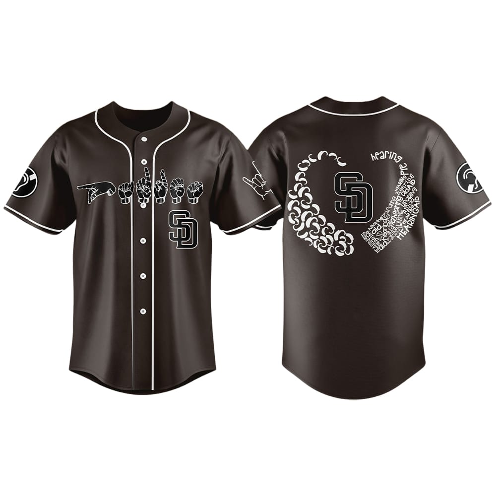 2025 Padres Deaf and Hard Of Hearing Night Jersey 2025 Padres Deaf and Hard Of Hearing Night Jersey