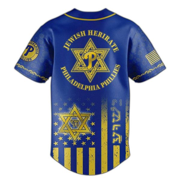 2025 Phillies Jewish Heritage Night Jersey
