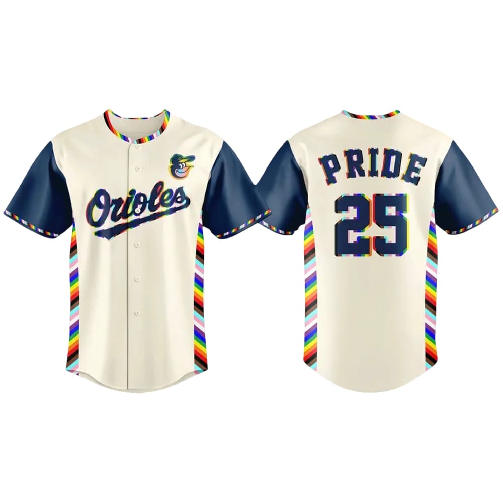 2025 Pride Orioles Jersey 2025 Pride Orioles Jersey