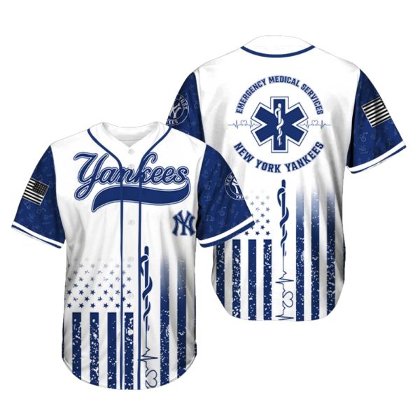 2025 Rangers x Emergency Medical Technician Appreciation Night Jersey