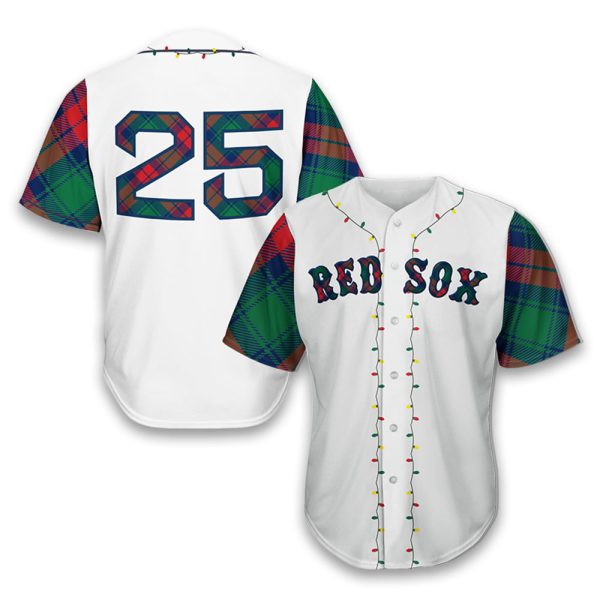 2025 Red Sox Christmas In July Jersey Giveaway
