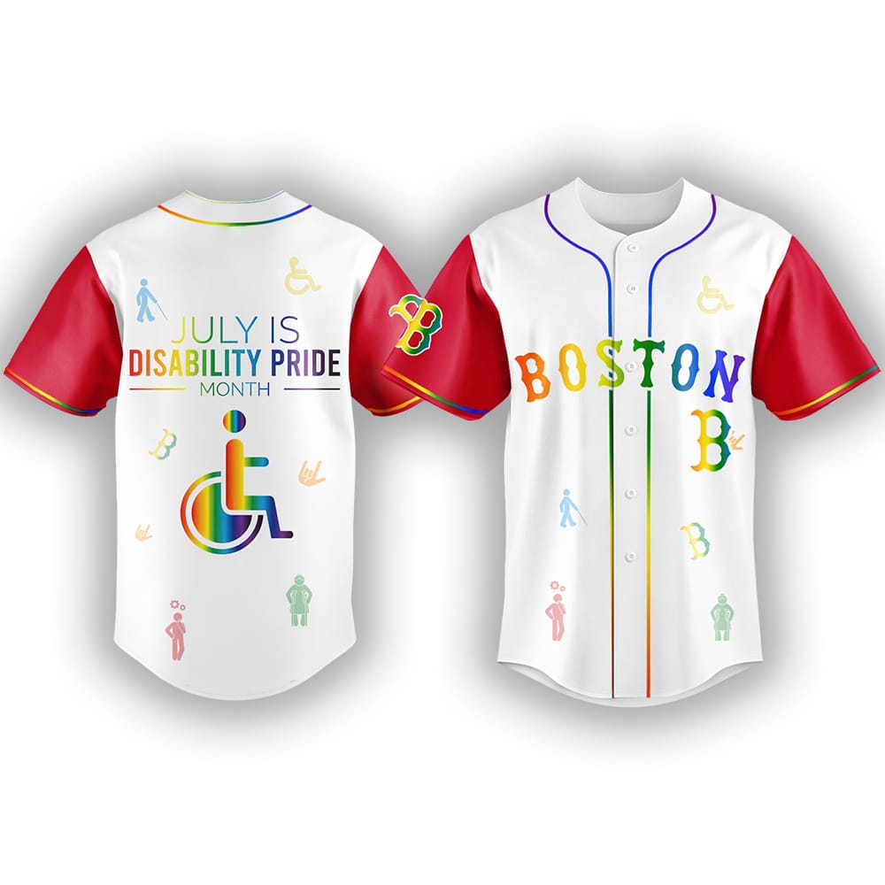 2025 Red Sox Disability Pride Month Jersey 2025 Red Sox Disability Pride Month Jersey