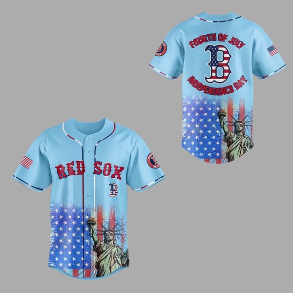2025 Red Sox Fourth Of July Jersey