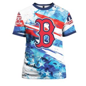 2025 Red Sox Independence Day 4th Of July Shirt 2