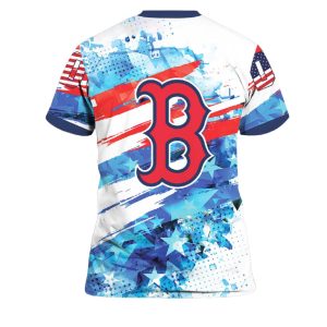 2025 Red Sox Independence Day 4th Of July Shirt 3