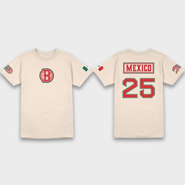 2025 Red Sox Mexican Celebration Shirt Giveaway