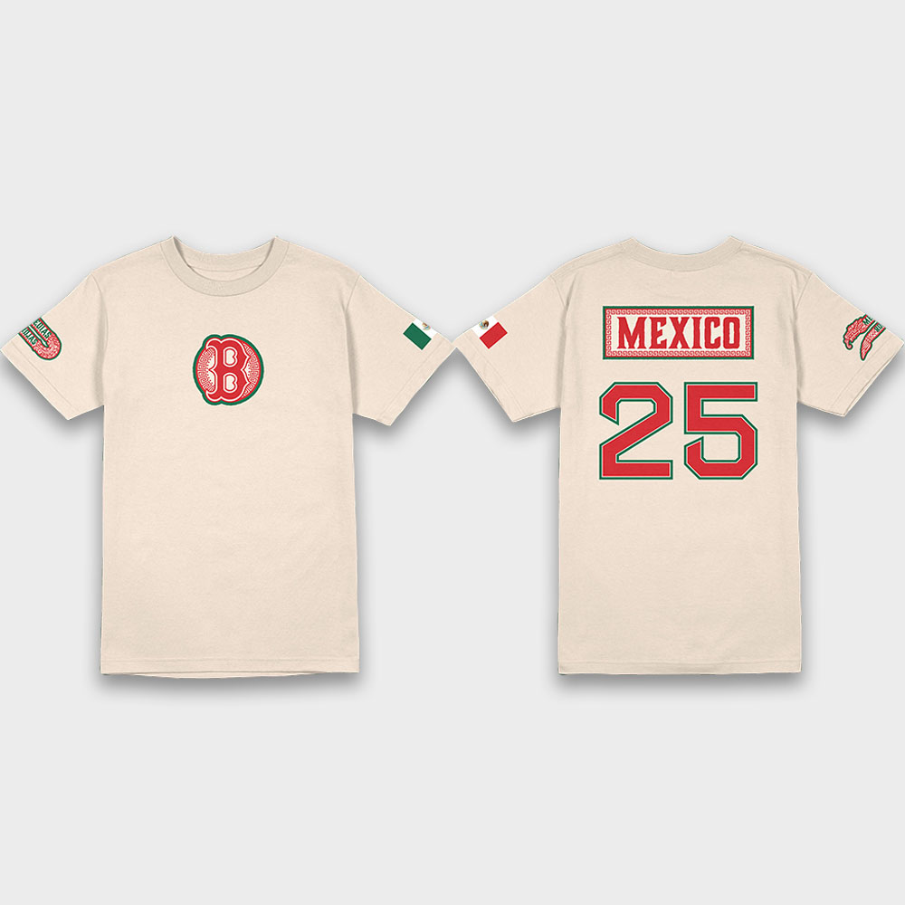 2025 Red Sox Mexican Celebration Shirt Giveaway 2025 Red Sox Mexican Celebration Shirt Giveaway