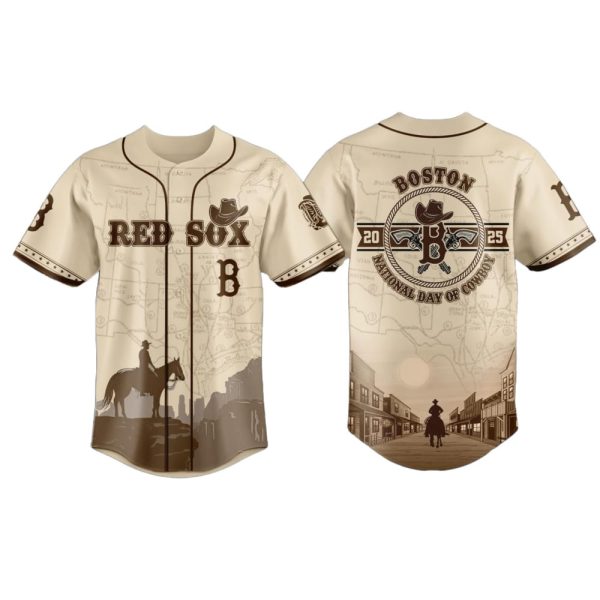 2025 Red Sox National Day Of Cowboy Jersey