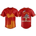 2025 Reds Marine 250th Birthday Jersey