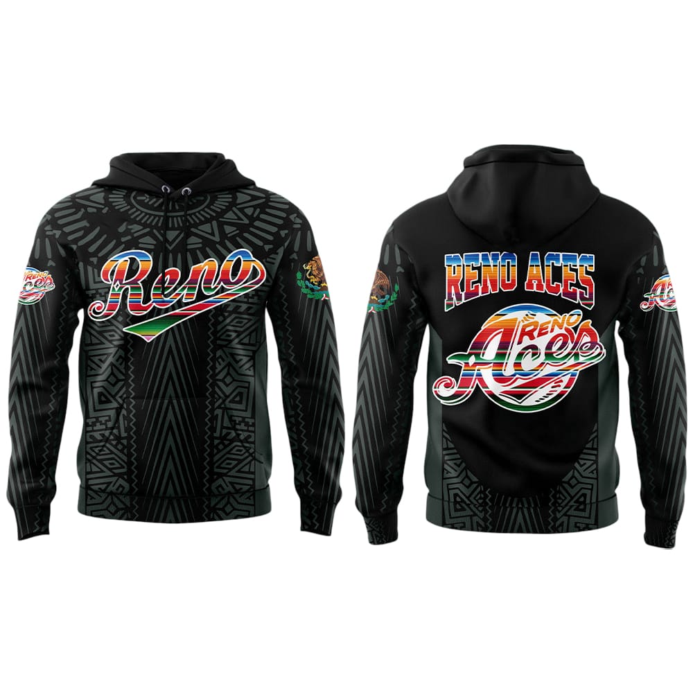 2025 Reno Aces Mexican Heritage Night Hoodie 2025 Reno Aces Mexican Heritage Night Hoodie