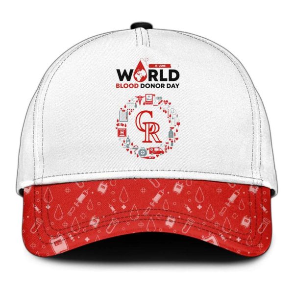 2025 Rockies World Blood Donor Day Jersey