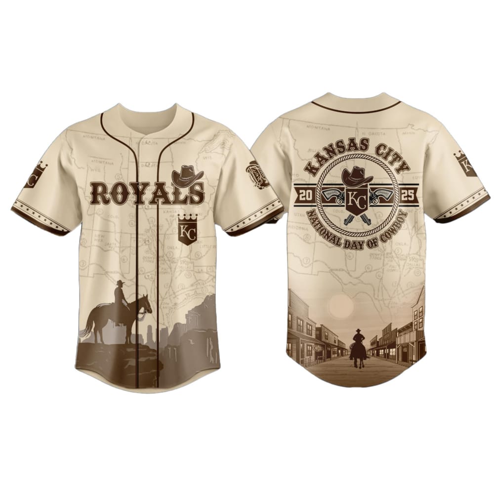 2025 Royals National Day Of Cowboy Jersey 2025 Royals National Day Of Cowboy Jersey
