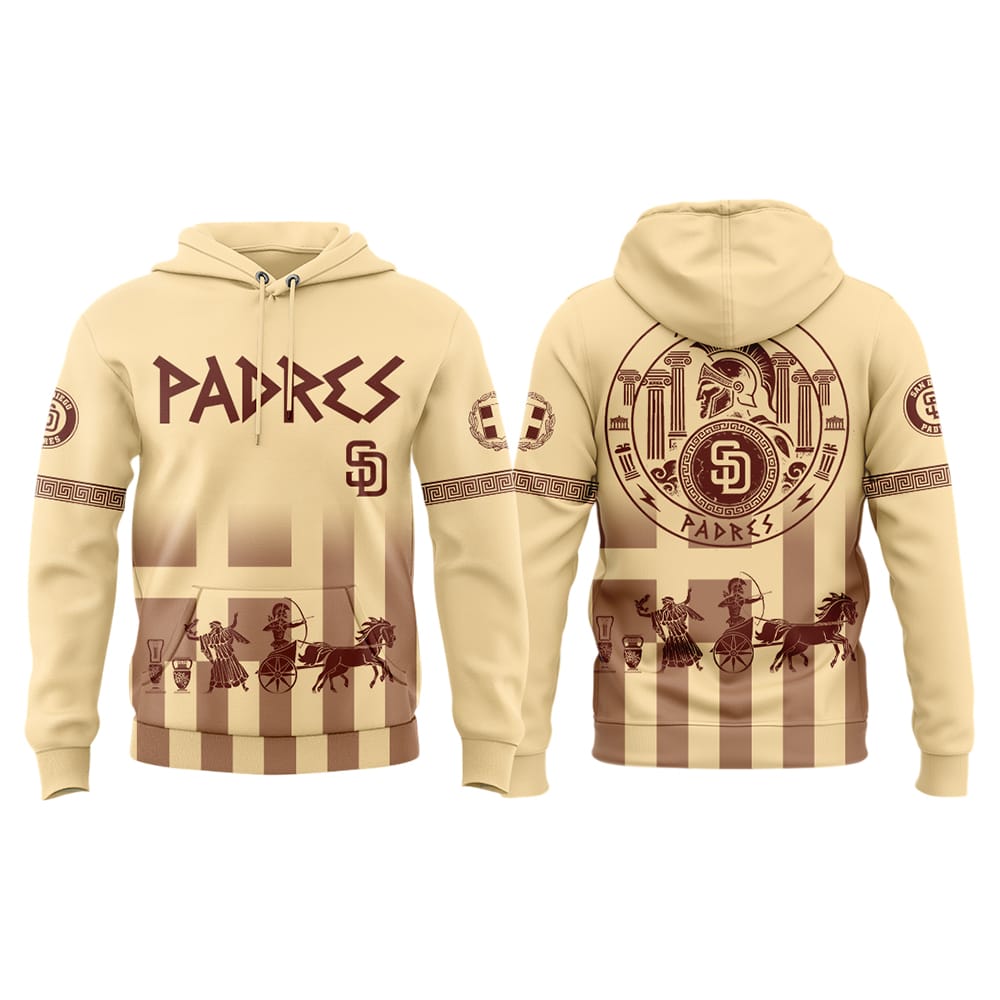 2025 SD Padres Greek Heritage Night Hoodie 2025 SD Padres Greek Heritage Night Hoodie