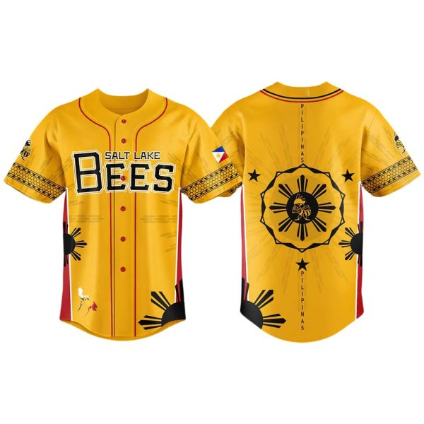 2025 Salt Lake Bees Filipino Heritage Night Jersey