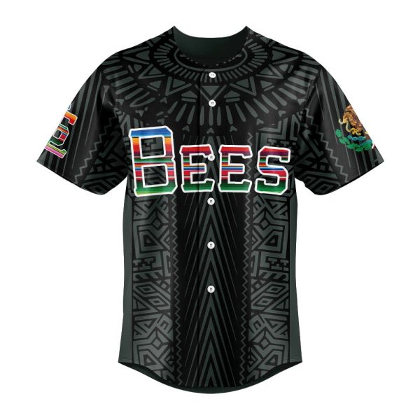 2025 Salt Lake Bees Mexican Heritage Night Custom Name Jersey