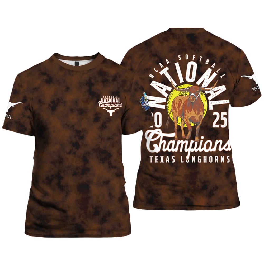 2025 Softball National Champions Longhorns Shirt 2025 Softball National Champions Longhorns Shirt