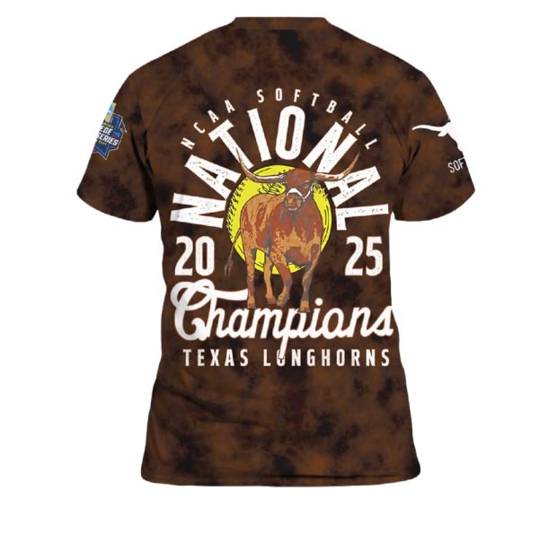2025 Softball National Champions Longhorns Shirt