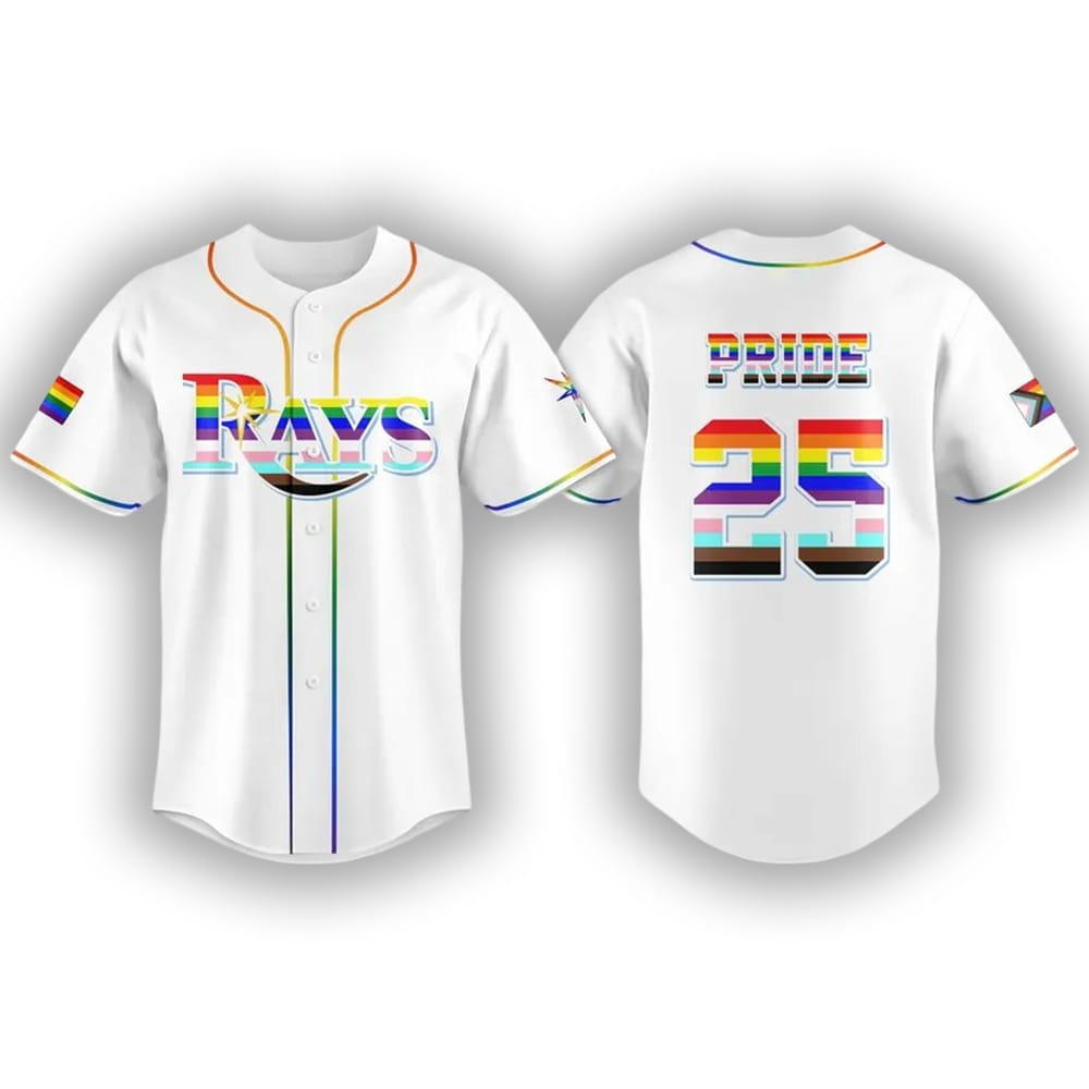 2025 TB Rays Pride Night Jersey 2025 TB Rays Pride Night Jersey