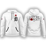 2025 Tigers Memorial Day Lest We Forget Hoodie