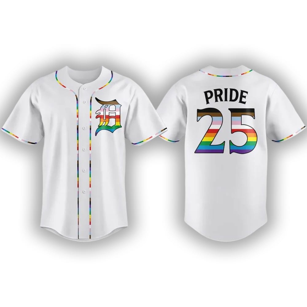 2025 Tigers Pride Month Jersey 2025 Tigers Pride Month Jersey