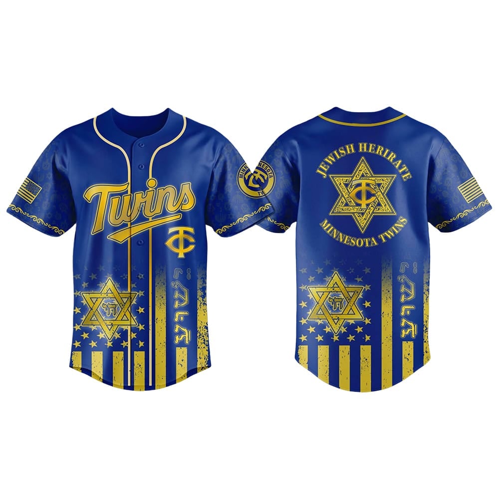 2025 Twins Jewish Heritage Night Jersey 2025 Twins Jewish Heritage Night Jersey