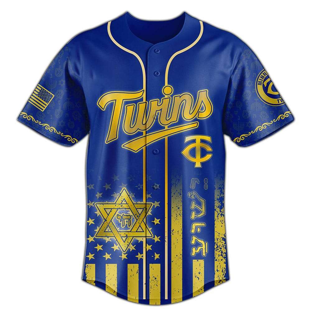 2025 Twins Jewish Heritage Night Jersey 2025 Twins Jewish Heritage Night Jersey