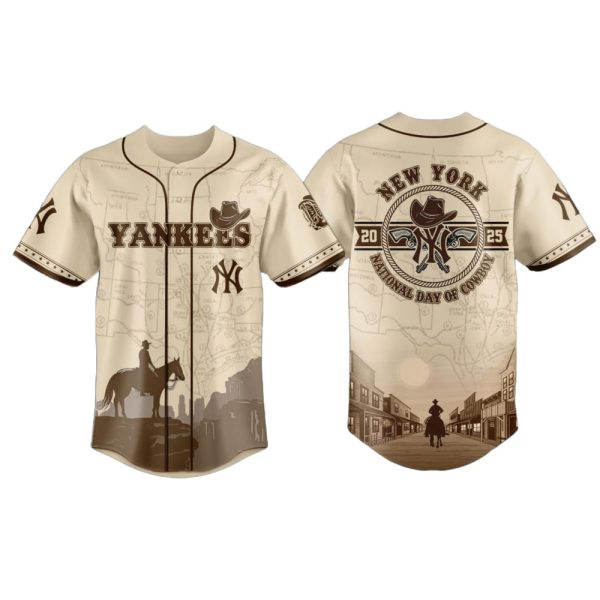 2025 Yankees National Day Of Cowboy Jersey
