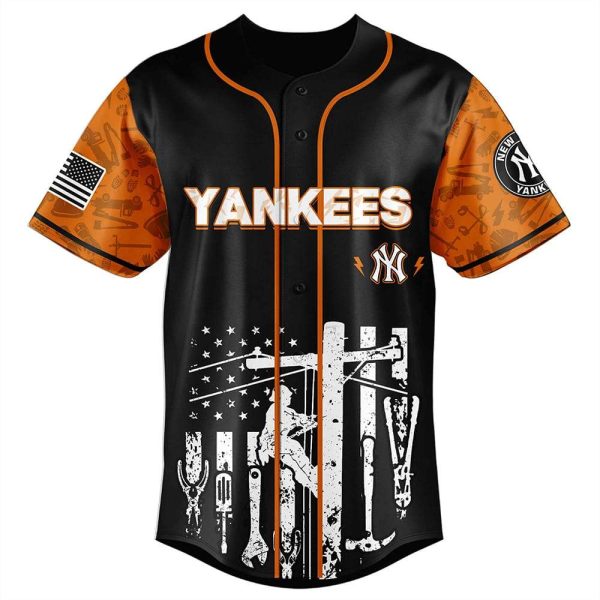 2025 Yankees National Lineman Appreciation Day Jersey