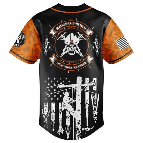 2025 Yankees National Lineman Appreciation Day Jersey