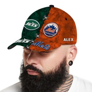 Jets x Mets Customized Classic Cap2