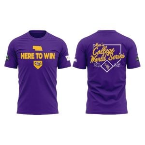 2025 Here To Win LSU Baseball Shirt