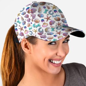 Salty Lil Beach Personalized Sea Lover Classic Cap2