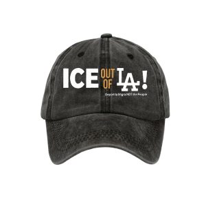 Unisex ICE Out Of La Print Hat1