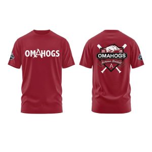 2025 Arkansas Baseball OMAHOGS Shirt