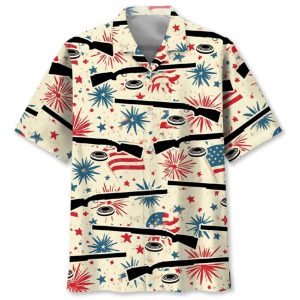 Clay Shooting USA Hawaiian Shirt